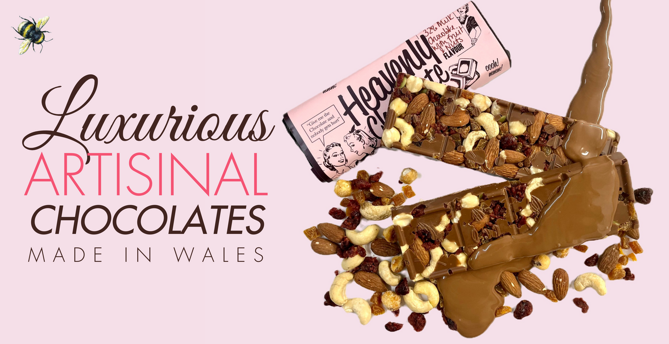 luxurious artisanal chocolates hand made in wales